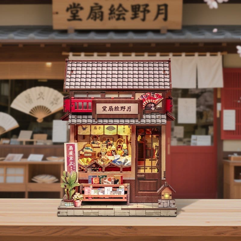 Figurine Model Kit Miniature House Tsukino Eogi-dou 19 x 14 cm