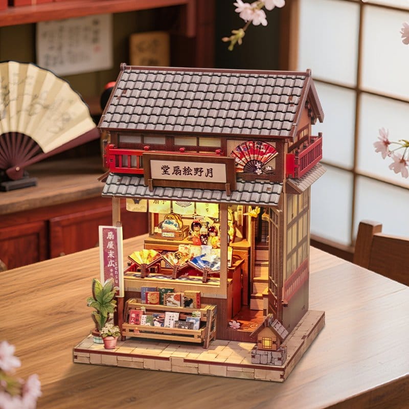 Figurine Model Kit Miniature House Tsukino Eogi-dou 19 x 14 cm