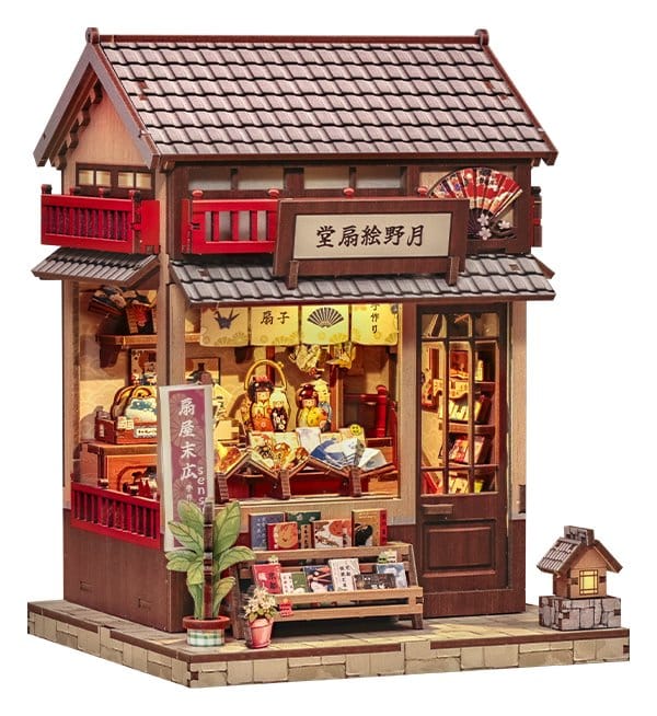 Figurine Model Kit Miniature House Tsukino Eogi-dou 19 x 14 cm