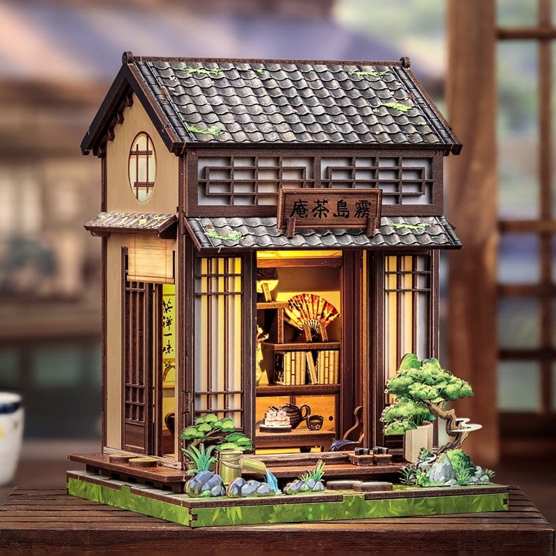 Maquette Miniature House Kirishima Cha-an 19 x 14 cm