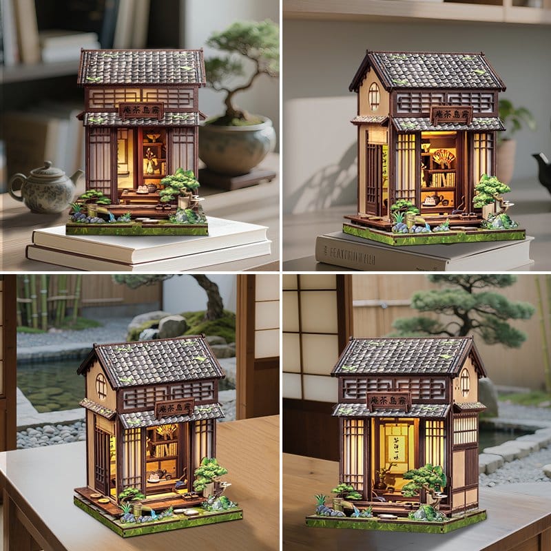 Maquette Miniature House Kirishima Cha-an 19 x 14 cm