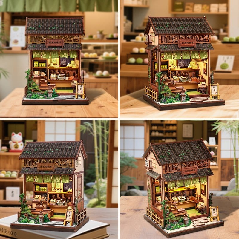 Maquette Miniature House Kanmi-dokoro Kurihara 19 x 15 cm