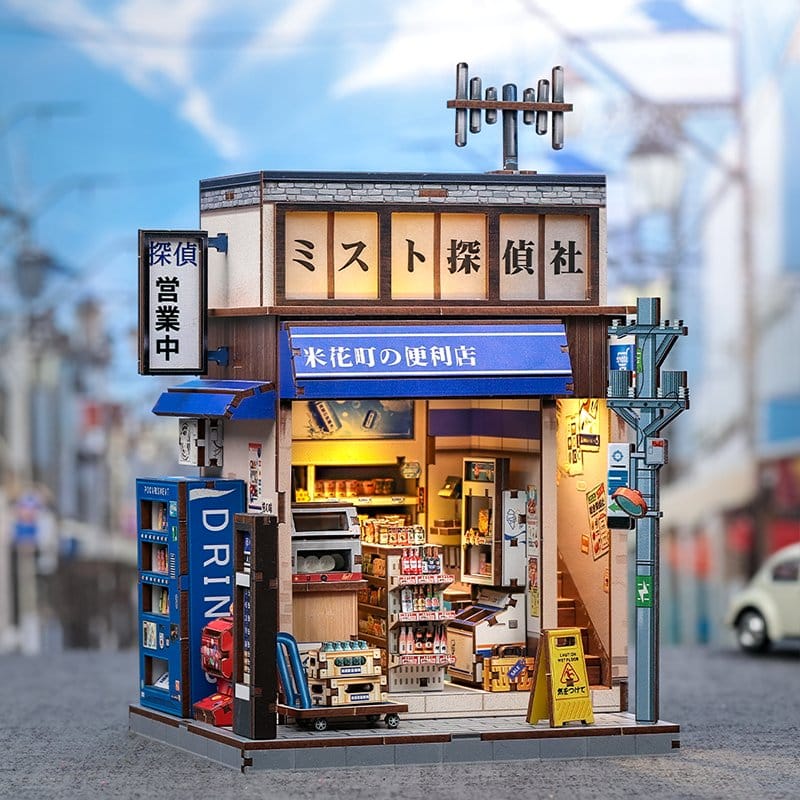Maquette Miniature House Beika-cho Convenience Store 22 x 15 cm