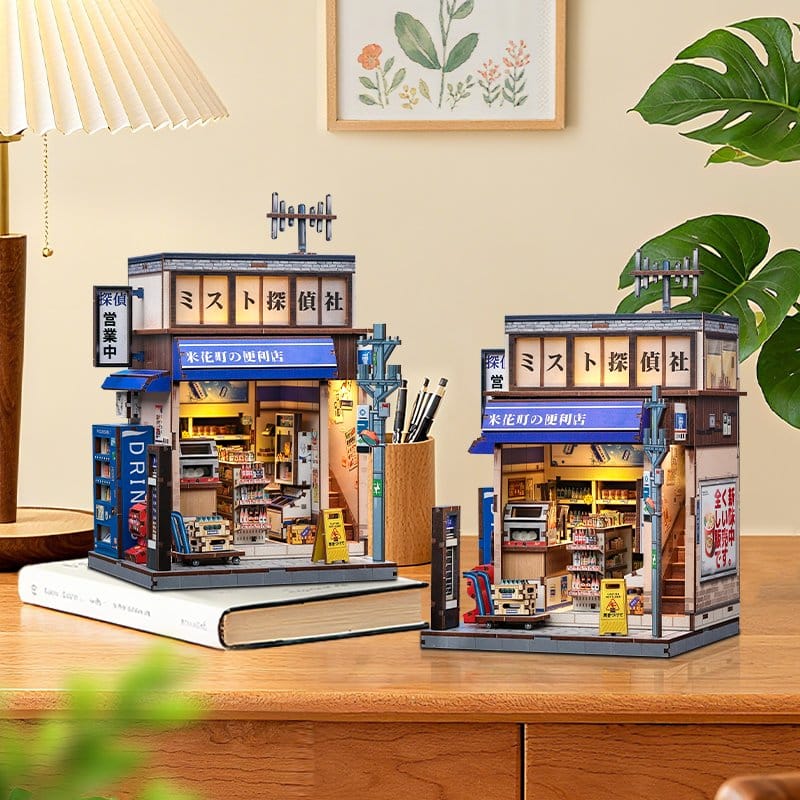 Maquette Miniature House Beika-cho Convenience Store 22 x 15 cm