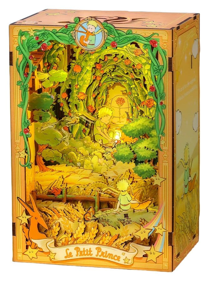 Maquette Book Nook The Little Prince Rose Garden Limited Edition 18 x 12 cm