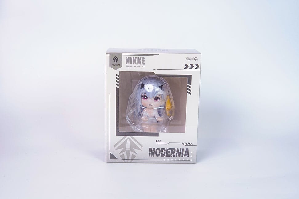 Goddess of Victory: Nikke statuette PVC Cup Noodle Holder Modernia 8 cm