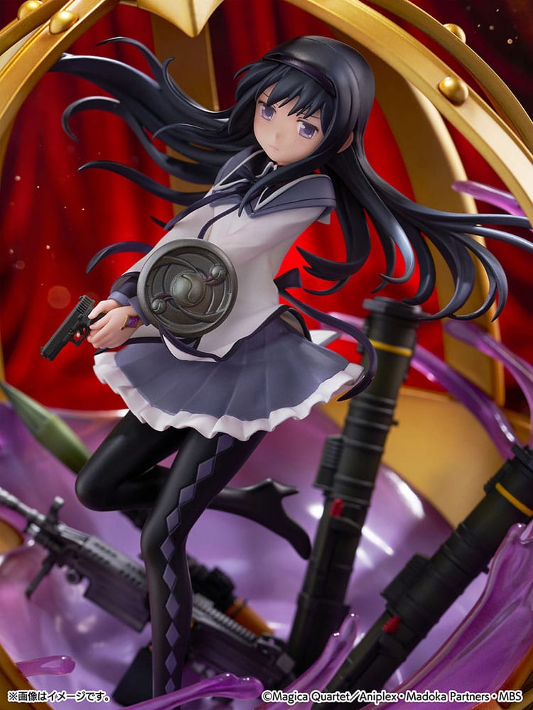 Puella Magi Madoka Magica statuette PVC 1/7 Akemi Homura 26 cm