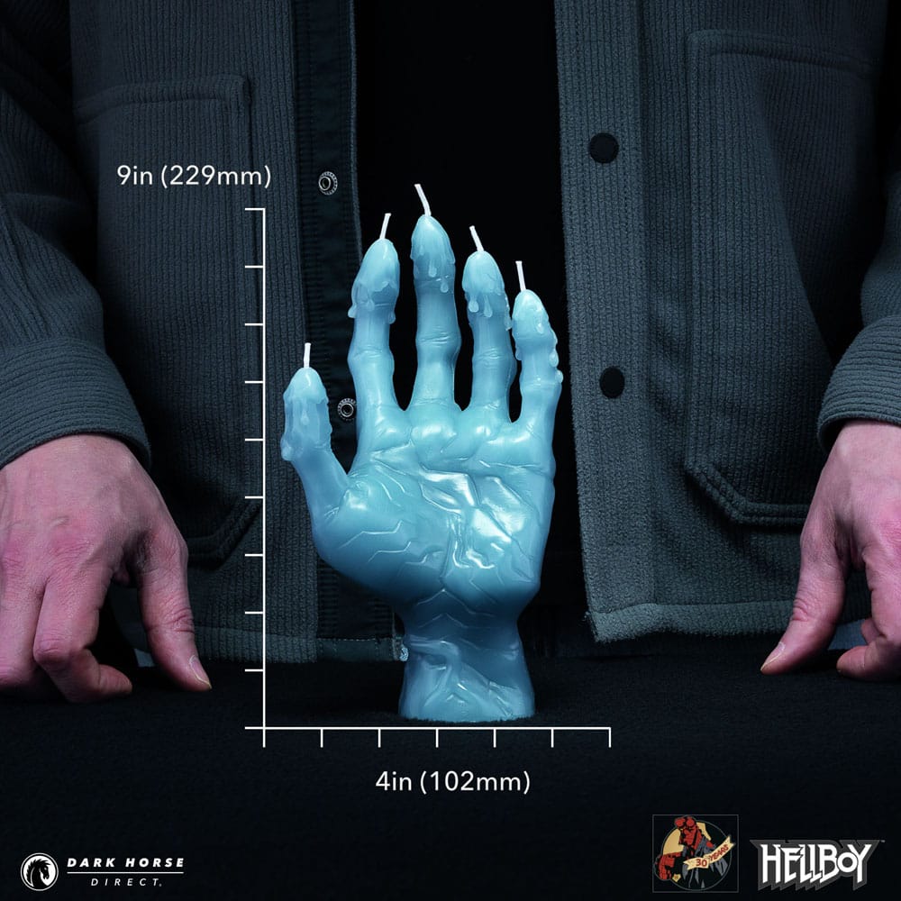 Hellboy bougie Hand of Glory 23 cm