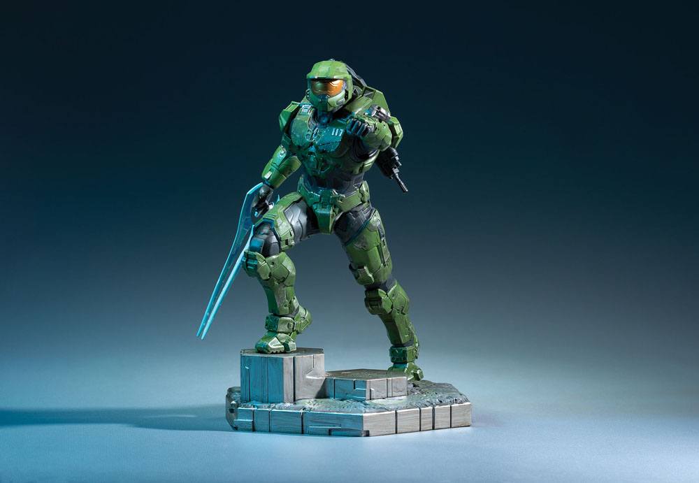 Halo Infinite statuette PVC Master Chief & Grappleshot 26 cm