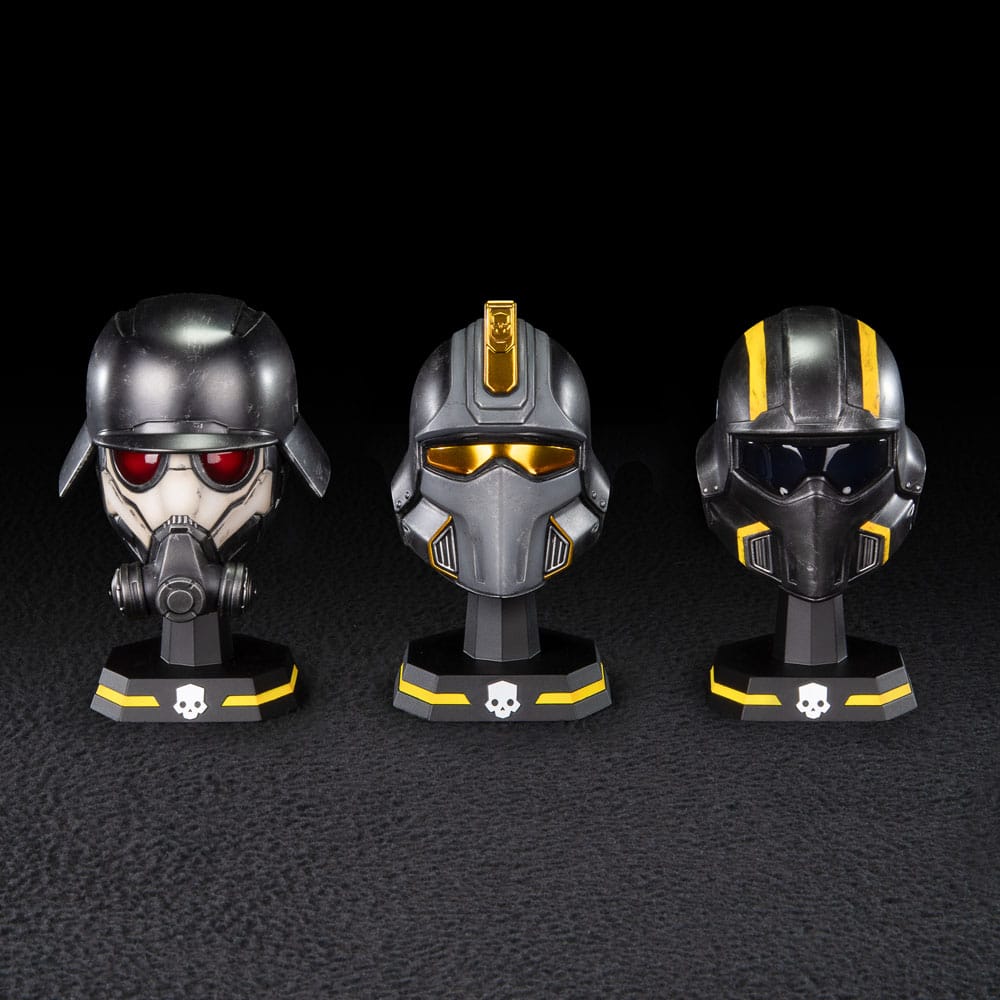Helldivers 2 réplique 1/4 Hero of the Federation Helmet 11 cm