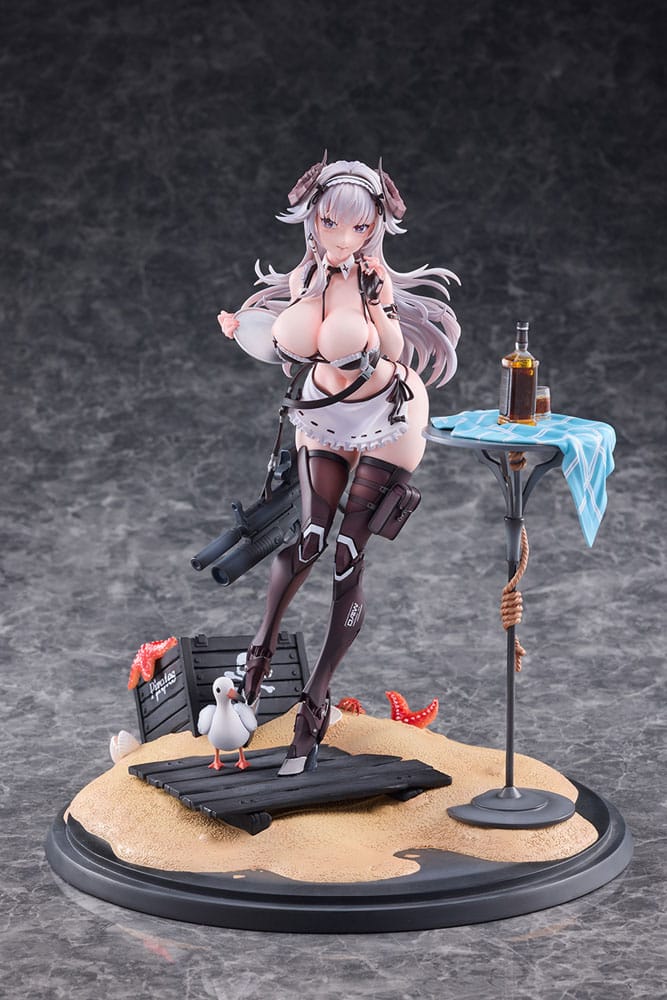 Original Character statuette 1/7 Ijuu Senki Series: Tactician Mianji Limited Distribution 27 cm