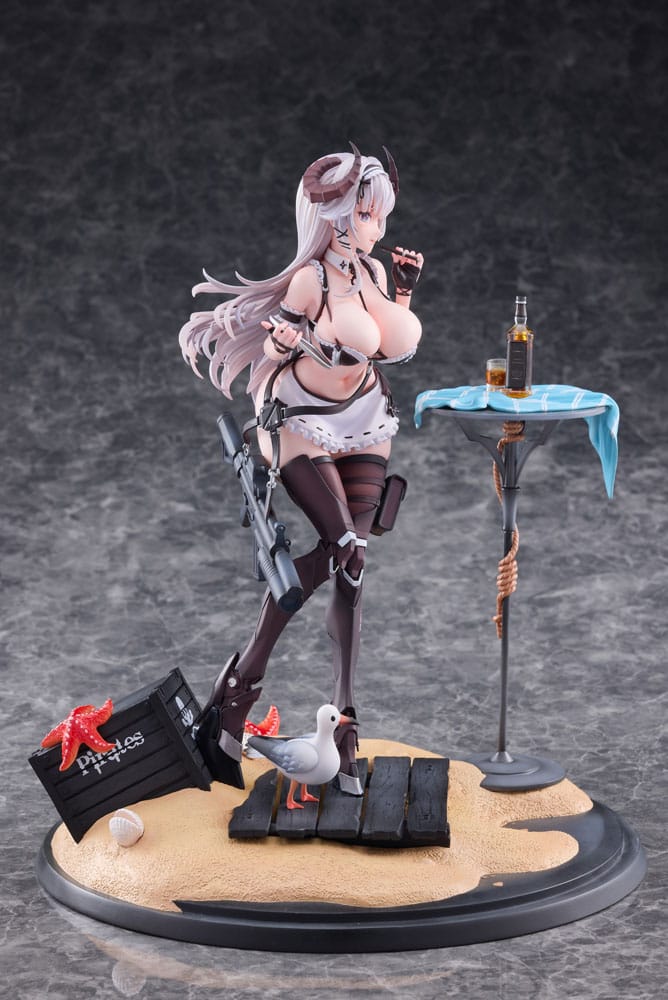Original Character statuette 1/7 Ijuu Senki Series: Tactician Mianji Limited Distribution 27 cm
