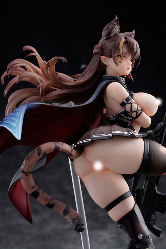 Original Character statuette 1/7 Ijuu Senki Series: Sniper Karihime Limited Distribution 27 cm