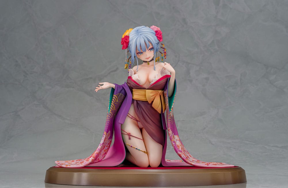 Original Character statuette 1/7 Shujuu Ecstasy Shion Oiran Ver. 15 cm