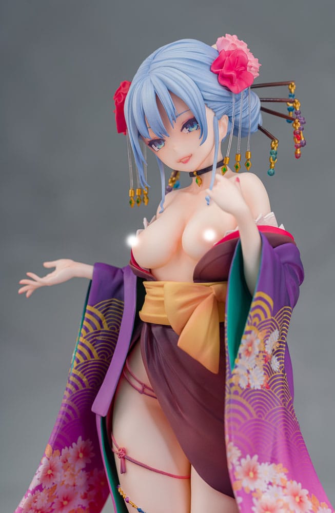Original Character statuette 1/7 Shujuu Ecstasy Shion Oiran Ver. 15 cm