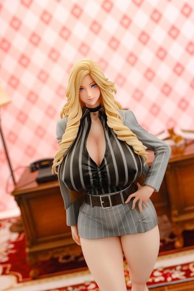 Gal Ane Shachou to Harem Office figurine PVC 1/7 Nishigori Ai (Grey Suit Ver.) 26 cm