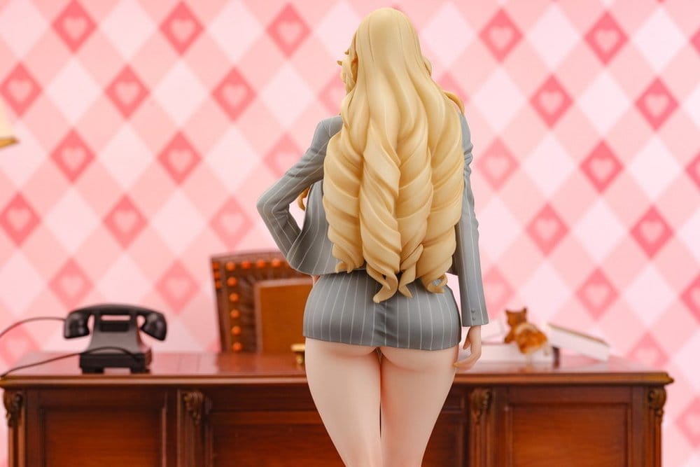 Gal Ane Shachou to Harem Office figurine PVC 1/7 Nishigori Ai (Grey Suit Ver.) 26 cm
