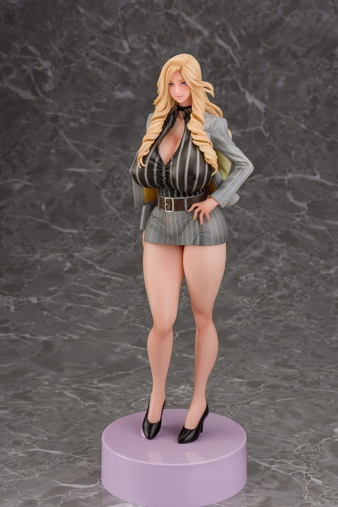 Gal Ane Shachou to Harem Office figurine PVC 1/7 Nishigori Ai (Grey Suit Ver.) 26 cm