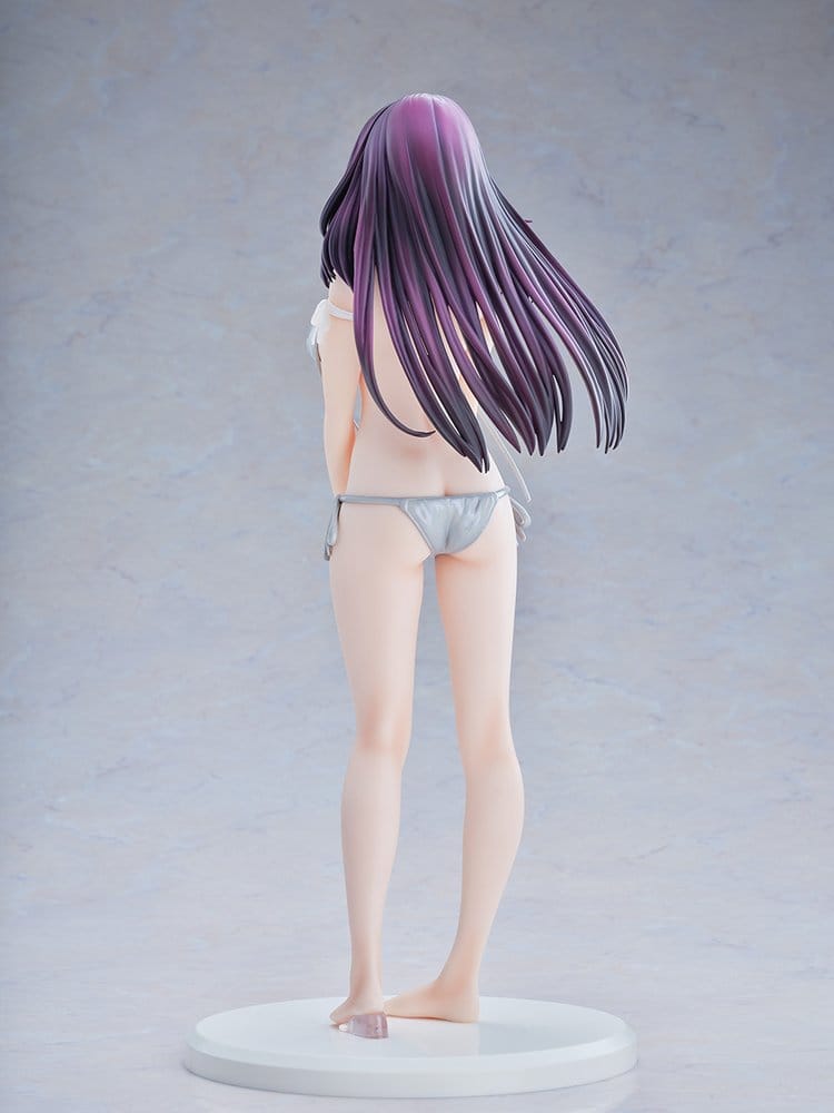 Original Model statuette 1/5 Tomoe Sakura Swimsuit Black Hair Ver. Illustration by Toshi Tsutakaze 32 cm