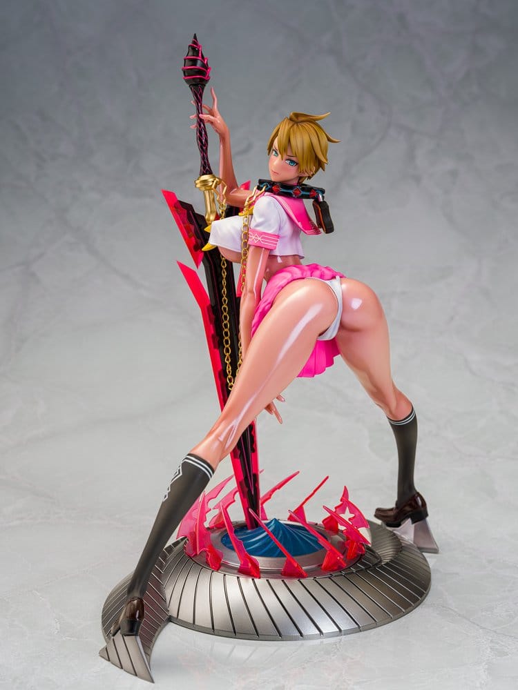 Original Character statuette 1/6 Mahou Shoujo Series Rui Asuka Pink Summer Sailor Ver. Illustration by Raita 29 cm