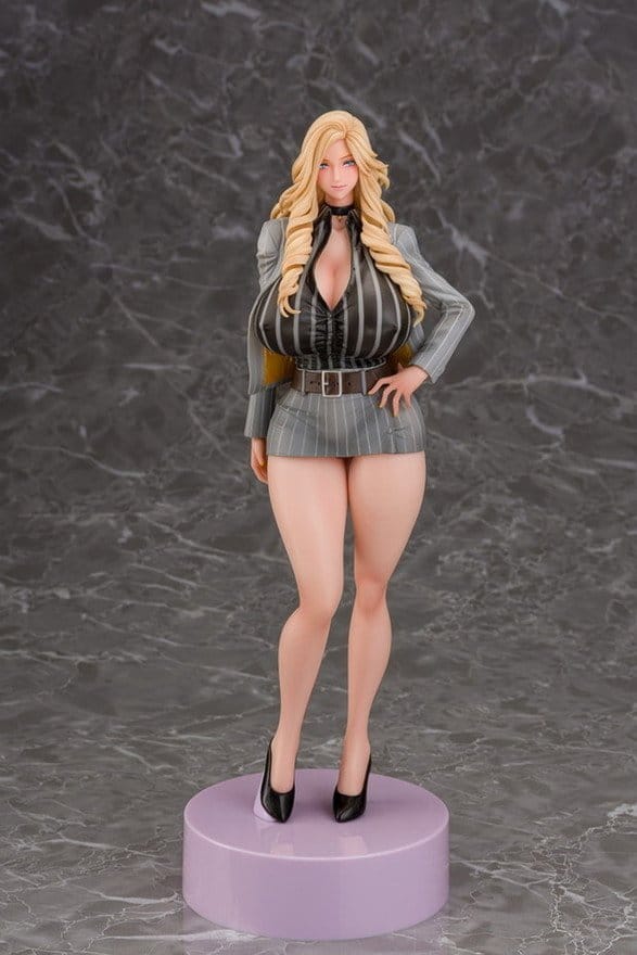 Gal Ane Shachou to Harem Office figurine PVC 1/7 Nishigori Ai (Grey Suit Ver.) Wholesome Ver. 26 cm