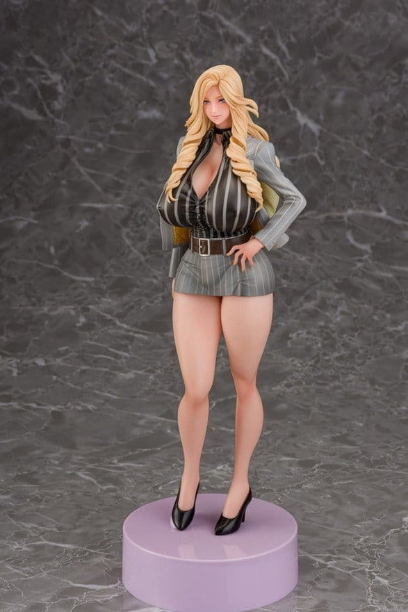 Gal Ane Shachou to Harem Office figurine PVC 1/7 Nishigori Ai (Grey Suit Ver.) Wholesome Ver. 26 cm