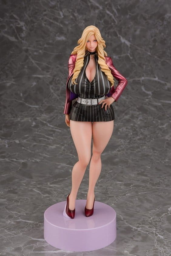 Gal Ane Shachou to Harem Office figurine PVC 1/7 Nishigori Ai (Red Suit Ver.) Wholesome Ver. 26 cm