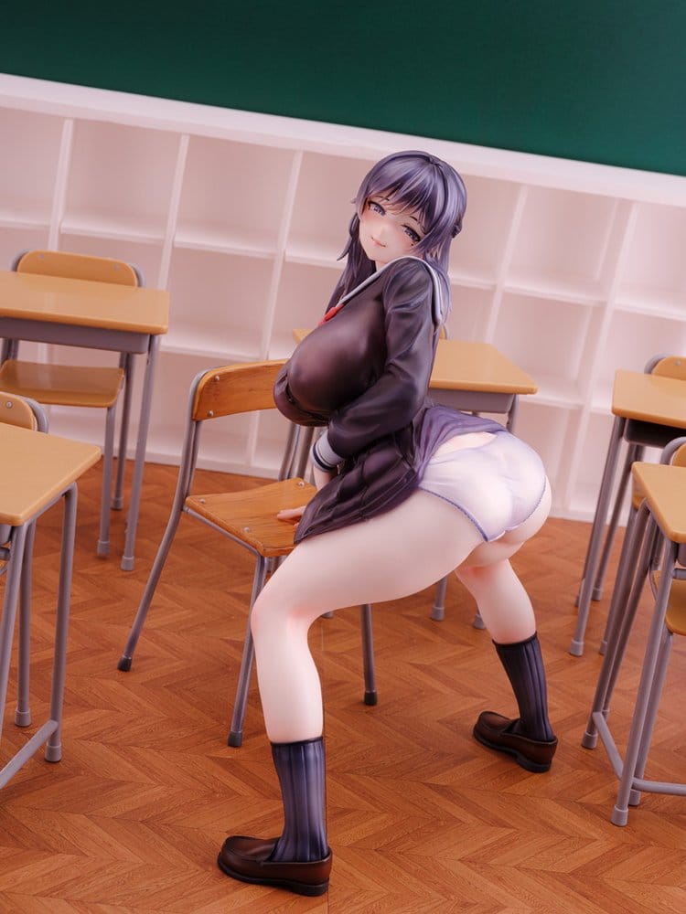 Original Character figurine PVC 1/6 Miyamae Shiho After School Back illustration by Jack Dempa Wholesome Ver. 18 cm