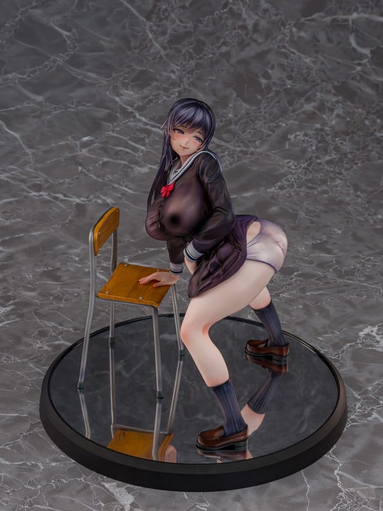 Original Character figurine PVC 1/6 Miyamae Shiho After School Back illustration by Jack Dempa Wholesome Ver. 18 cm