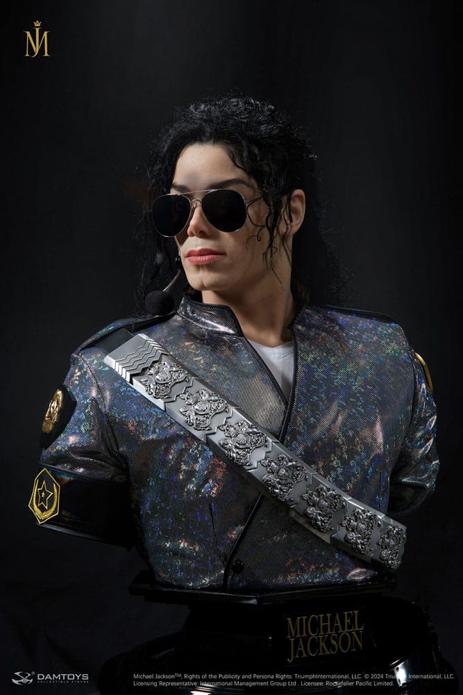 Michael Jackson buste 1/1 Dangerous Tour 78 cm