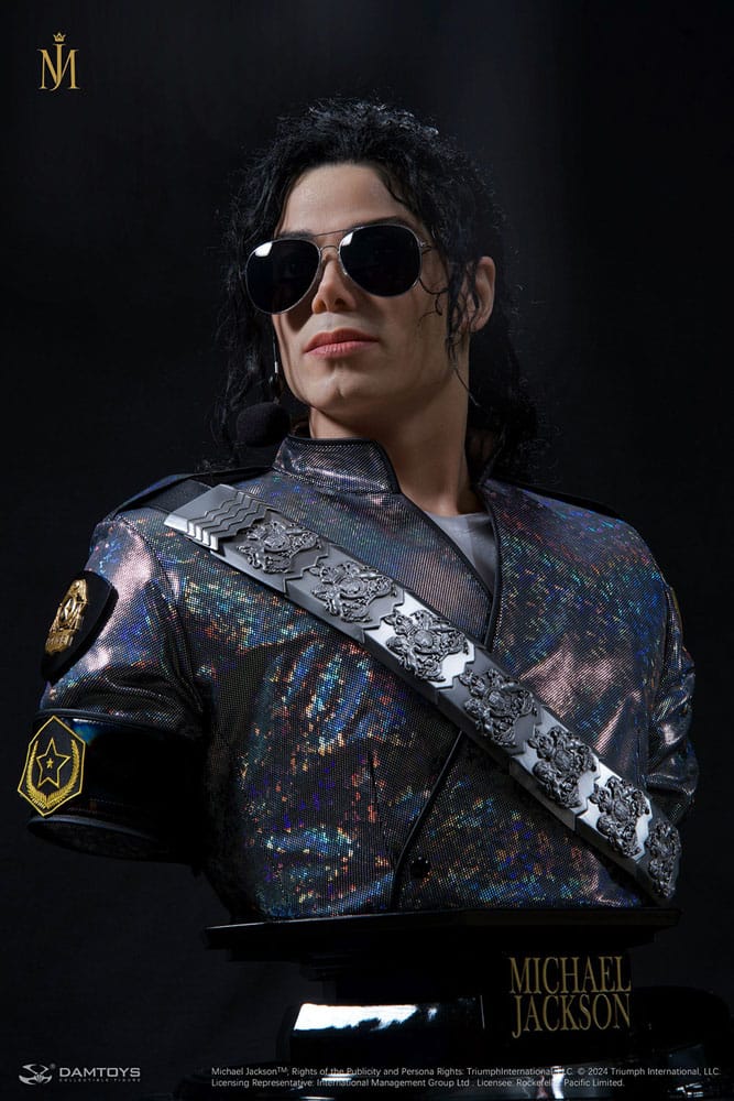 Michael Jackson buste 1/1 Dangerous Tour 78 cm