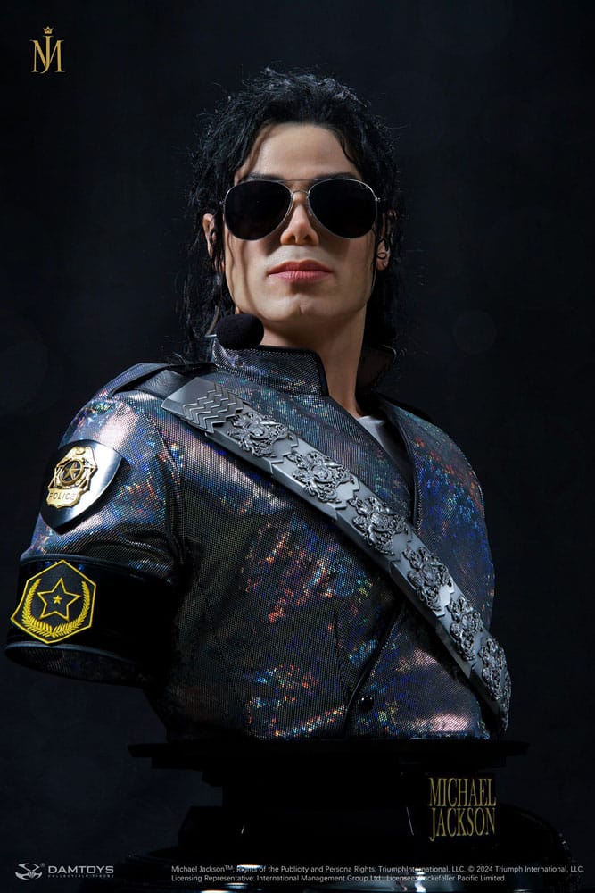 Michael Jackson buste 1/1 Dangerous Tour 78 cm