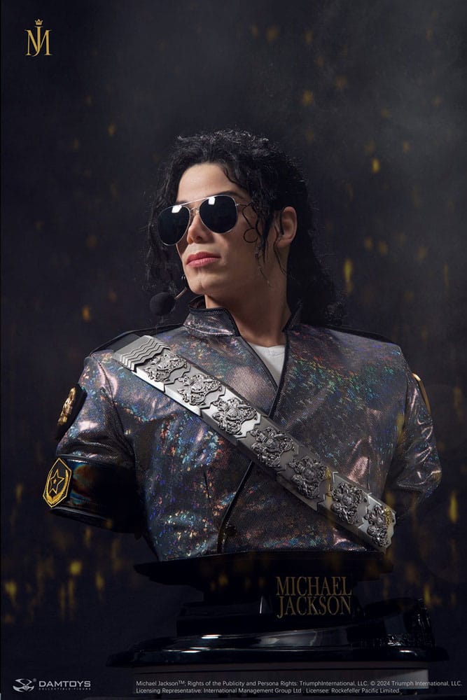Michael Jackson buste 1/1 Dangerous Tour 78 cm
