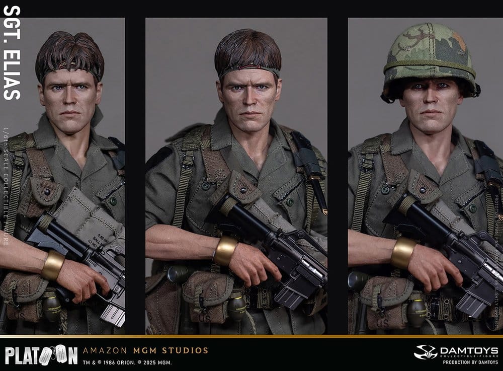 Platoon figurine 1/6 Sergeant Elias 30 cm