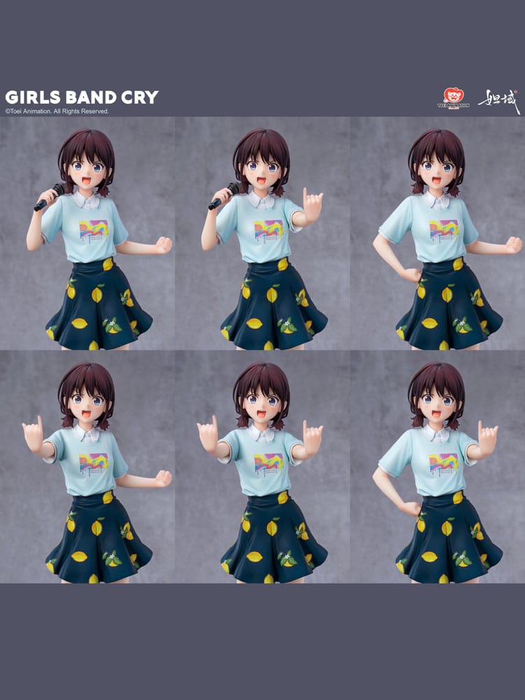 Girls Band Cry statuette PVC 1/7 Natsu wo Mankitsu shite Sakebe Series No. 1 Nina Iseri 24 cm