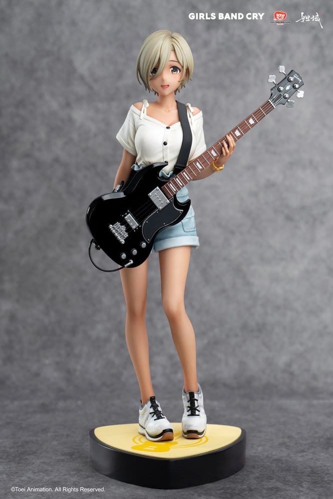Girls Band Cry statuette PVC 1/7 Natsu wo Mankitsu shite Sakebe Series No. 3 Rupa 26 cm