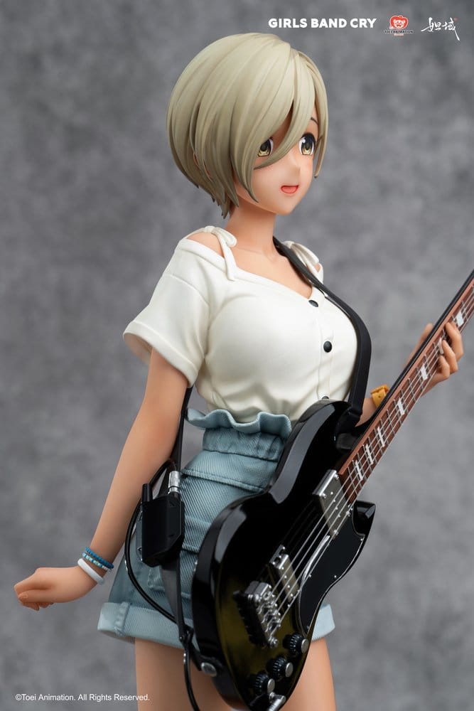 Girls Band Cry statuette PVC 1/7 Natsu wo Mankitsu shite Sakebe Series No. 3 Rupa 26 cm
