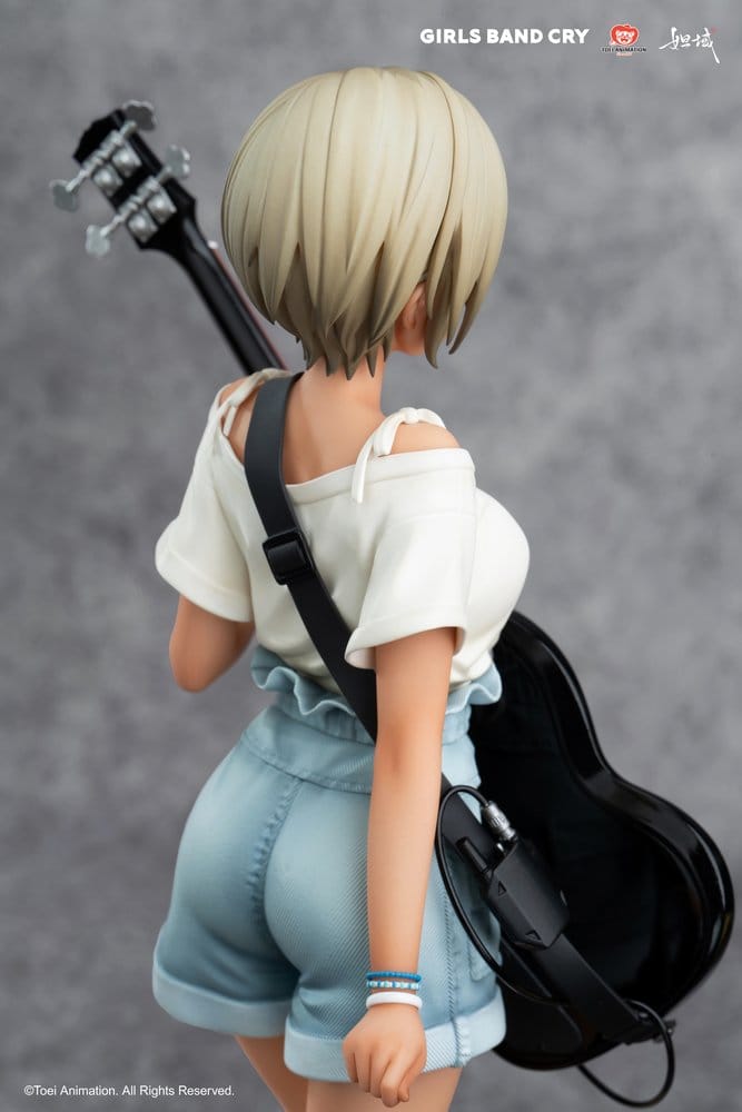 Girls Band Cry statuette PVC 1/7 Natsu wo Mankitsu shite Sakebe Series No. 3 Rupa 26 cm