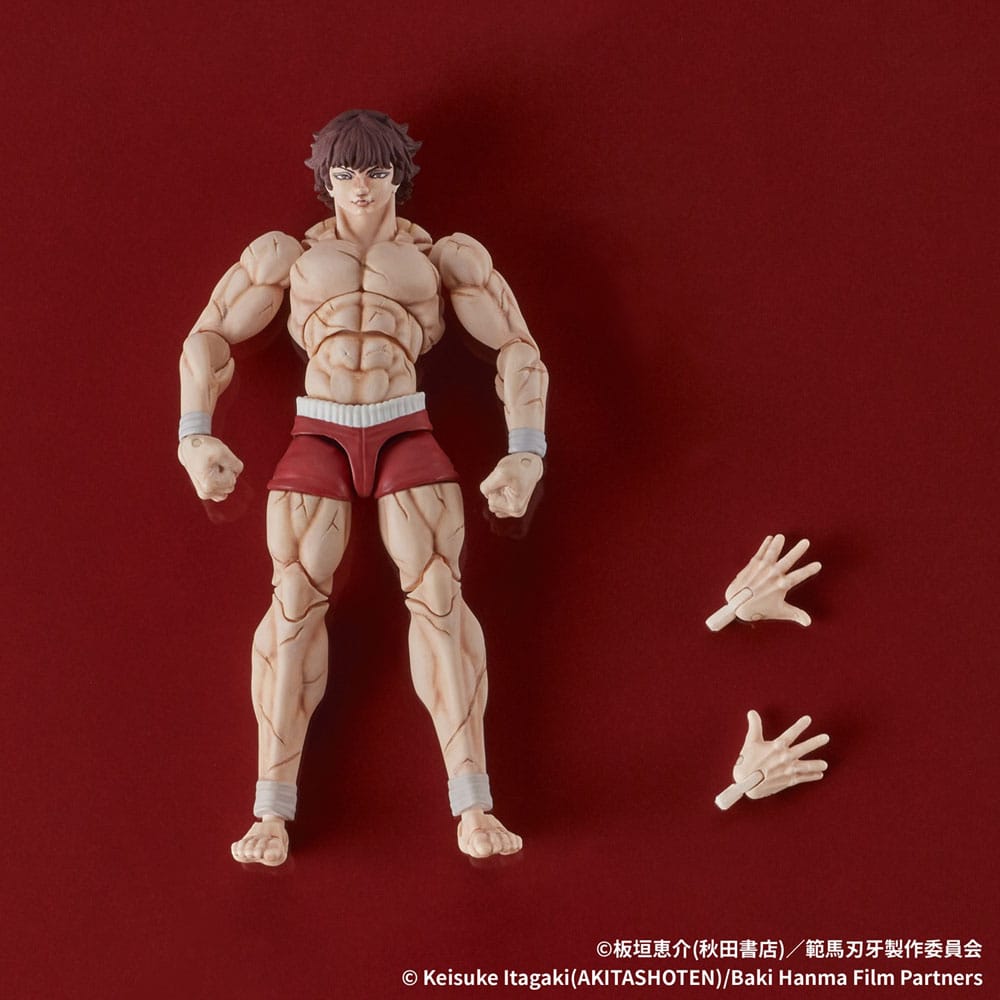 Baki Hanma Digaction figurine Baki Hanma 7 cm