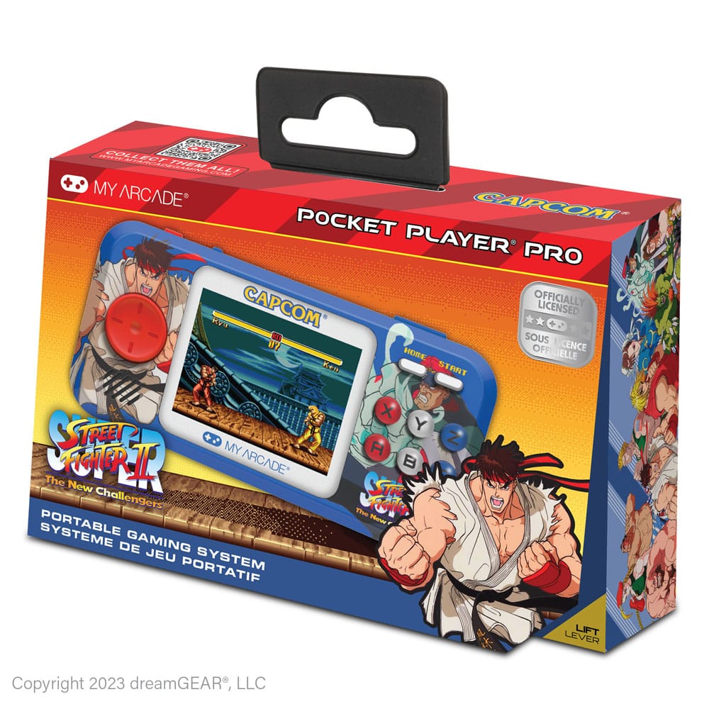 Super Street Fighter II Console de jeu portable Pocket Player Pro