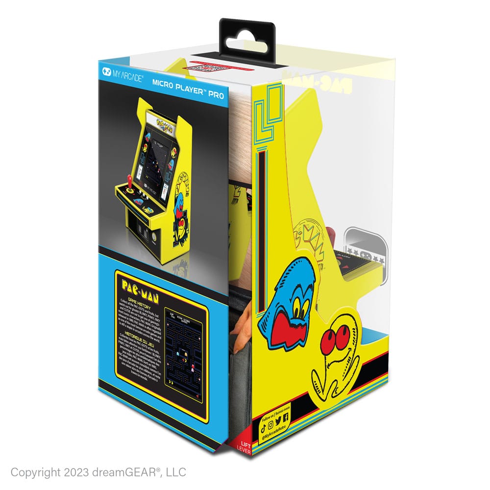 Pac-Man Console de jeu rétro portable Arcade Micro Player Pro