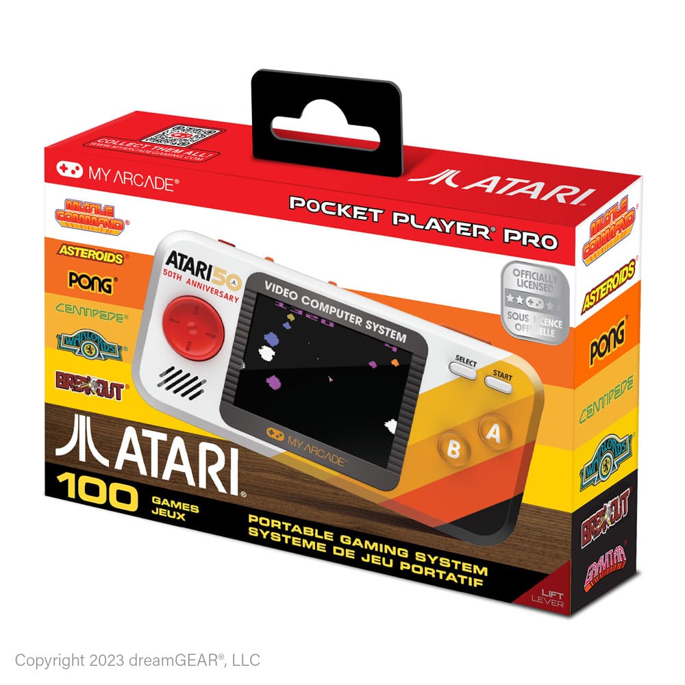 Atari Console de jeu portable Pocket Player Pro