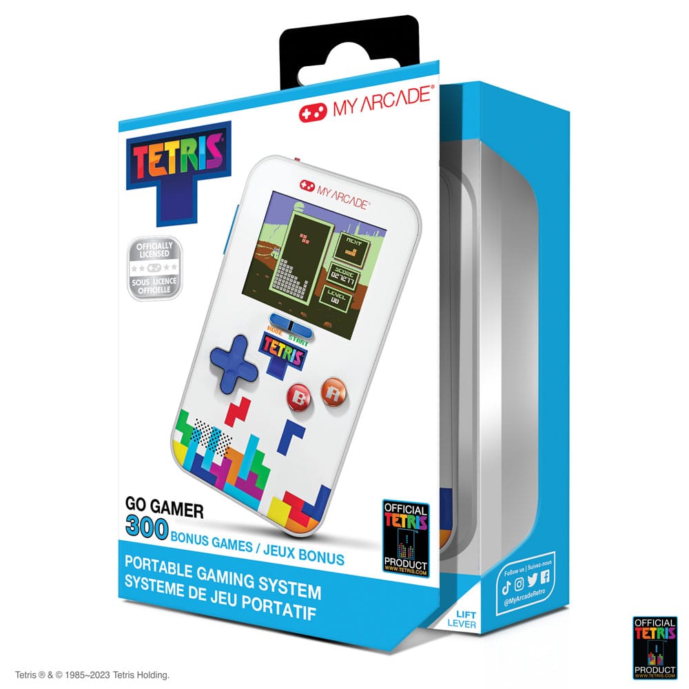 Tetris Console de jeux vidéo portable Go Gamer