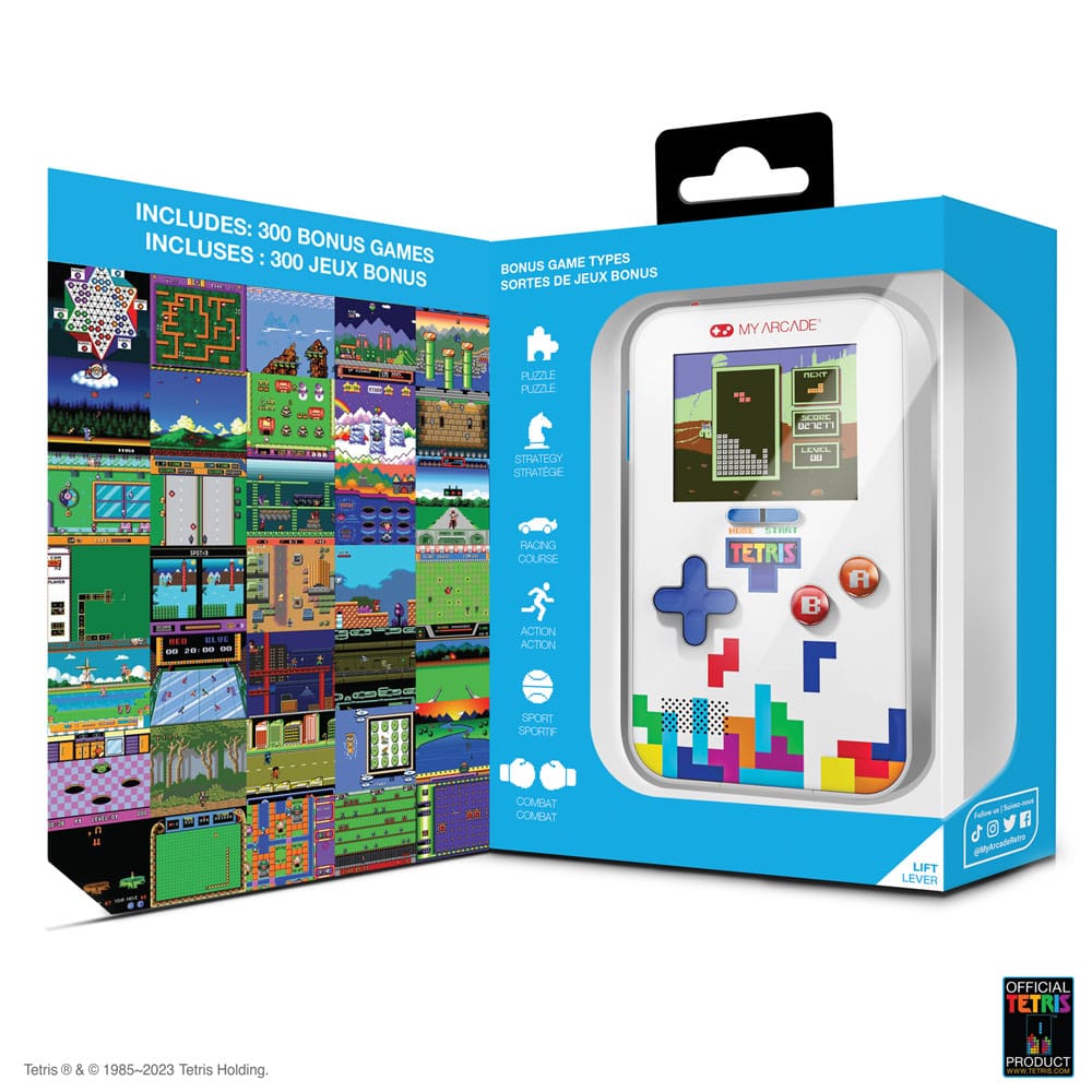 Tetris Console de jeux vidéo portable Go Gamer