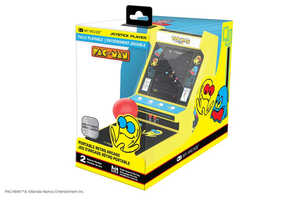 Pac-Man Console de jeu rétro portable Arcade Joystick Player