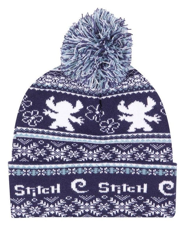 Lilo & Stitch bonnet Pom-Pom Fair Isle