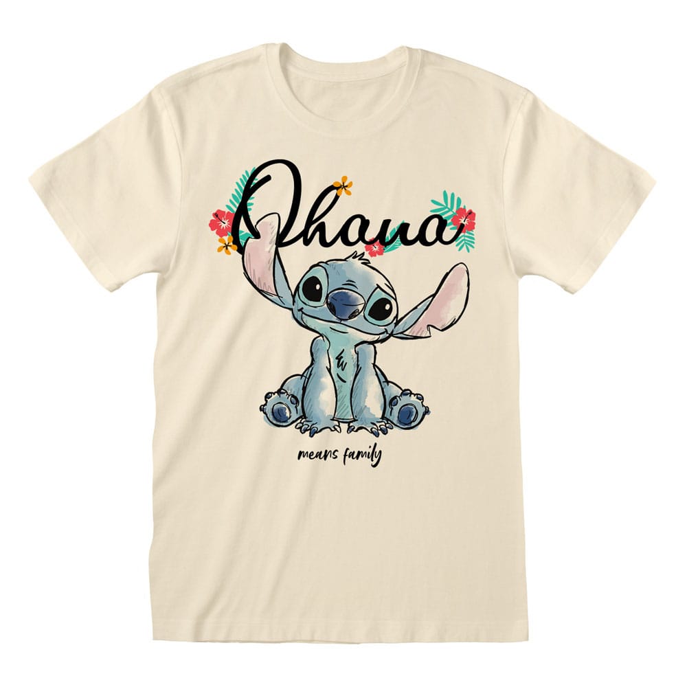 Lilo & Stitch T-Shirt Ohana Means Family  (XL)
