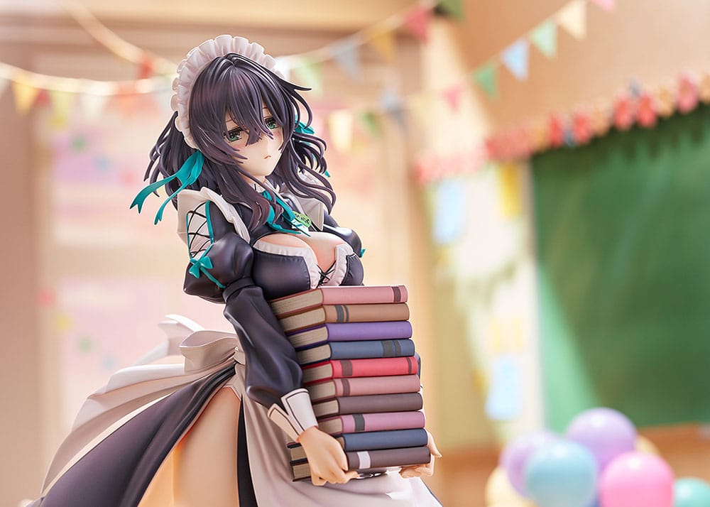 Original Illustration statuette PVC 1/6 Maid Maison Hanikami Kanojo Hikage Chigami Illustration by Piromizu 28 cm