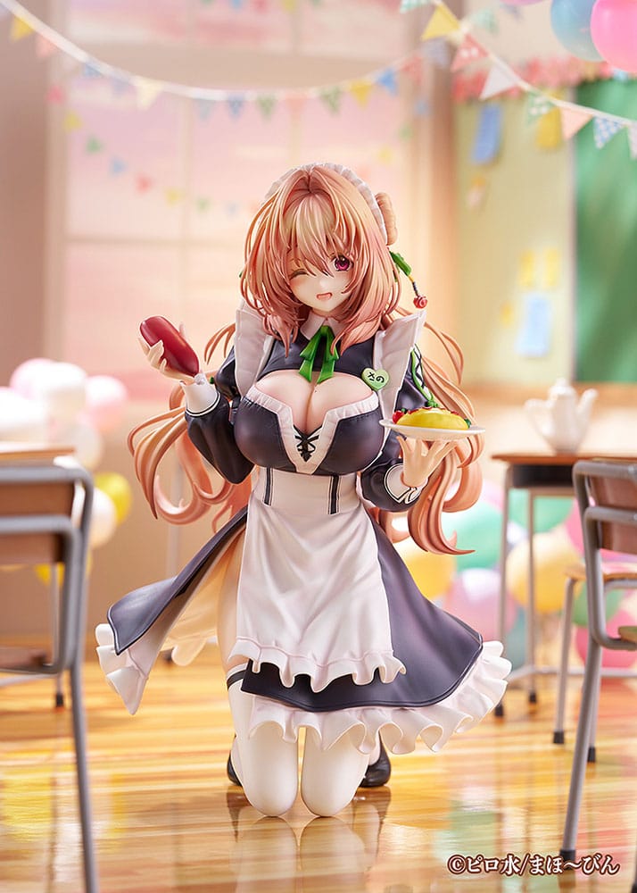Hanikami Kanojo statuette PVC 1/6 Maid Maison Hanikami Kanojo Sano Hiiragi 20 cm