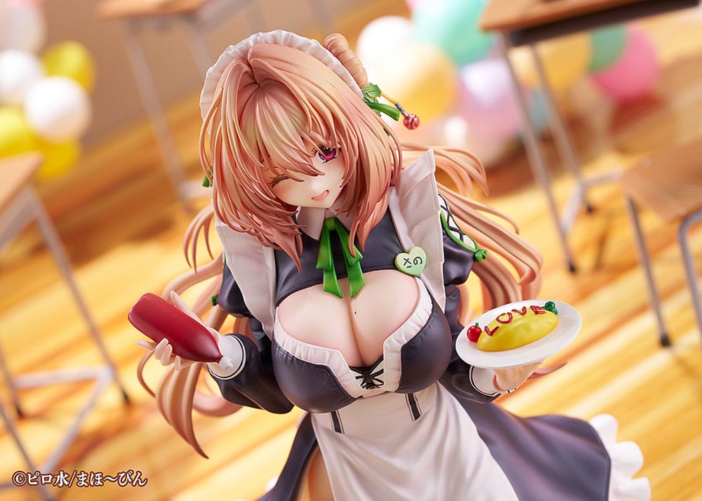 Hanikami Kanojo statuette PVC 1/6 Maid Maison Hanikami Kanojo Sano Hiiragi 20 cm